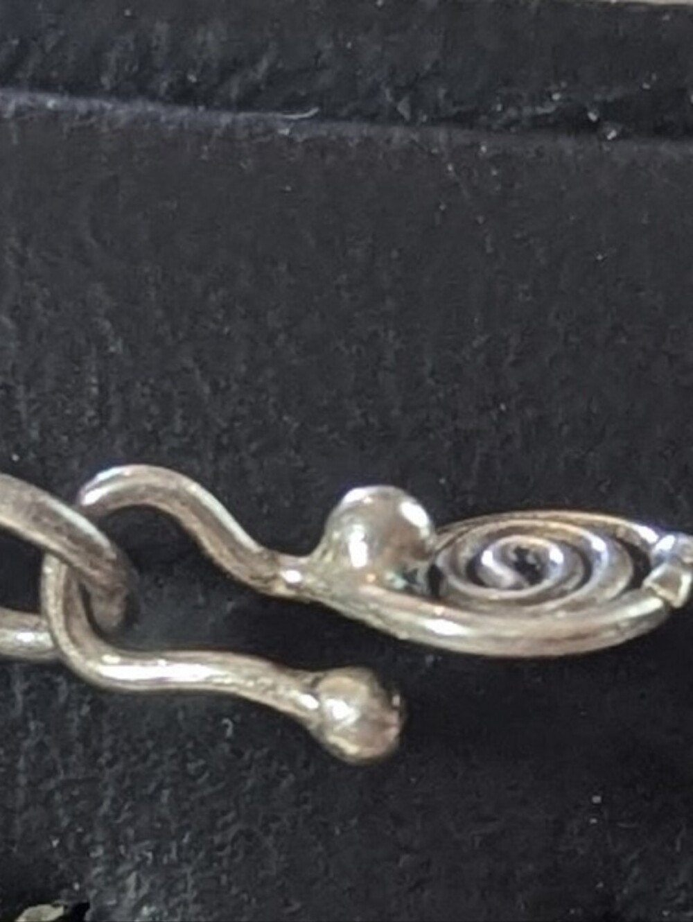 PrimalNeed OOAK Bali Sterling Silver Peacock FWPearl Illusion Necklace/Earrings - Picture 4 of 4